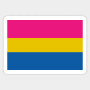 Seamless Repeating Pansexual Pride Flag Pattern Sticker